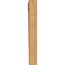 Ekena Millwork Olympic Slat Smooth Bracket, Western Red Cedar, 5 1/2"W x 38"D x 46"H BKT06X38X46OLY06SWR - alternate 2